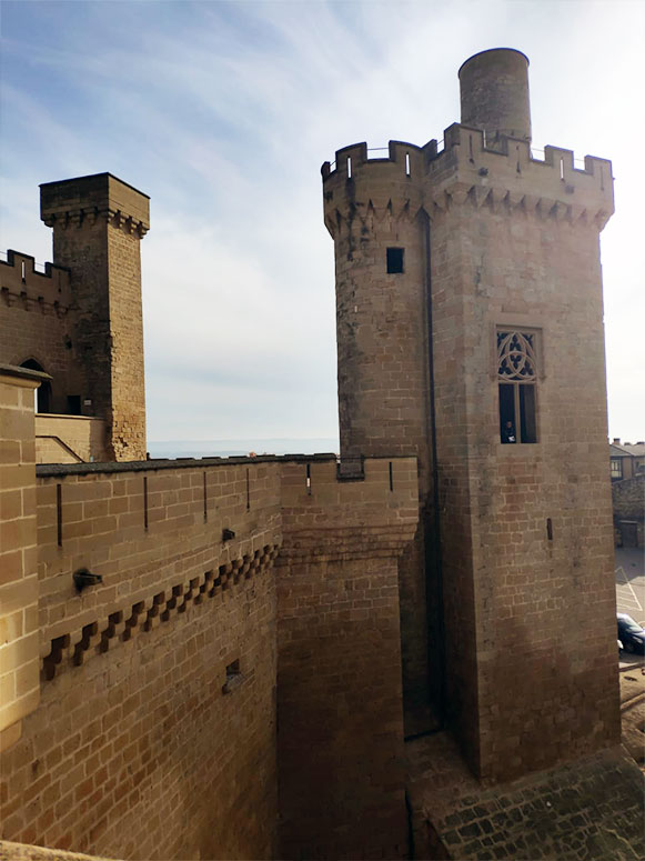 torre castillo de olite