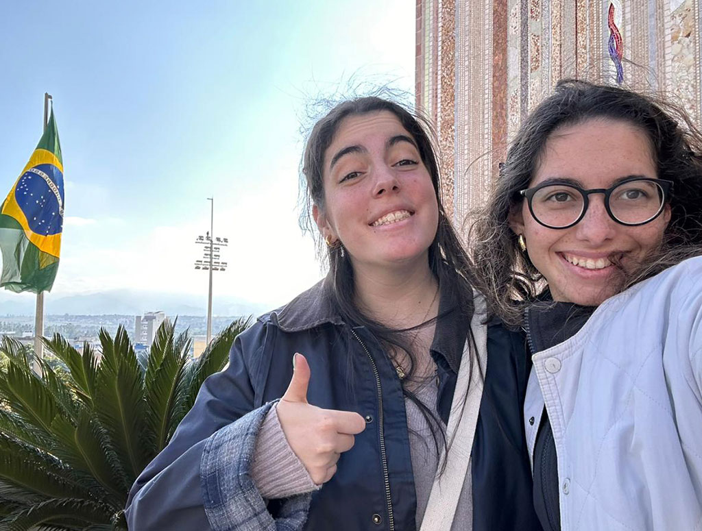 Estudiantes en Brasil
