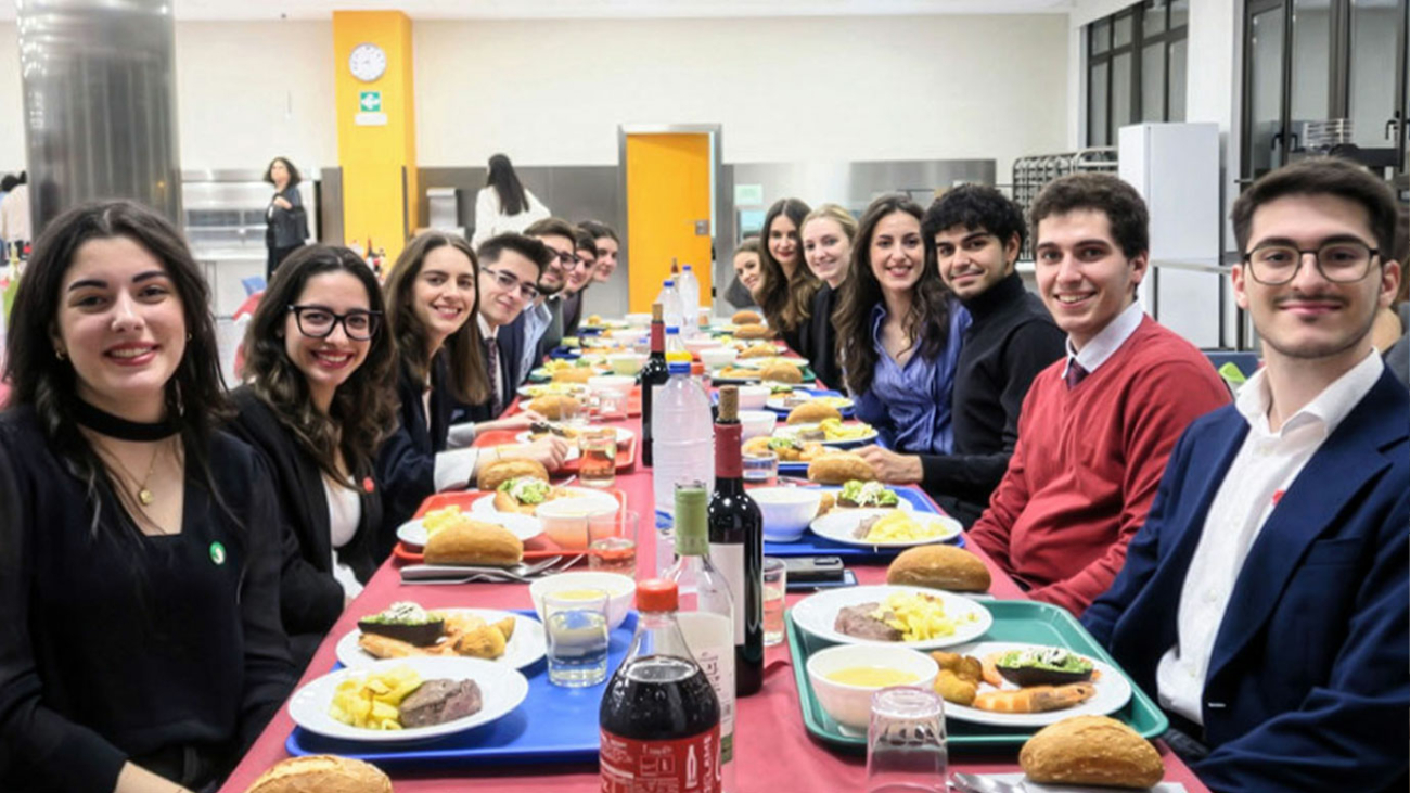 Cena fiesta de navidad Colegio Mayor Larraona